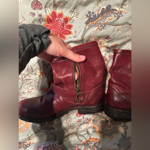 FIORENTINI + BAKER “ Eternity Eli “ Biker Boot ** RED** - sz35 - Picture 5 of 9